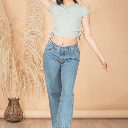 Top Ariel - Verde Agua
