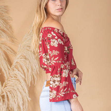 Blusa Rossa - Guinda