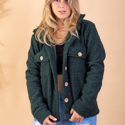 Abrigo Heather - Verde Oscuro