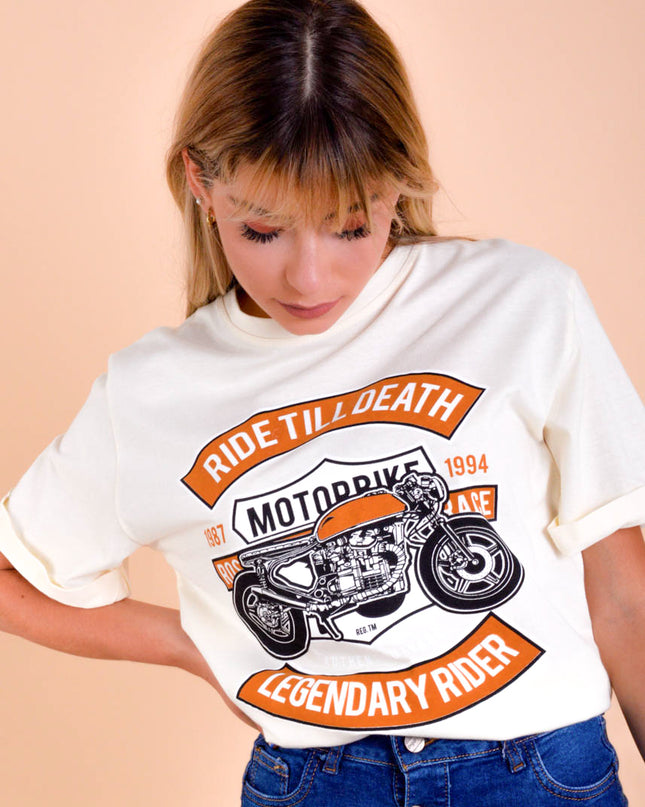 Polo California - Motorcycle 2 - Amarillo