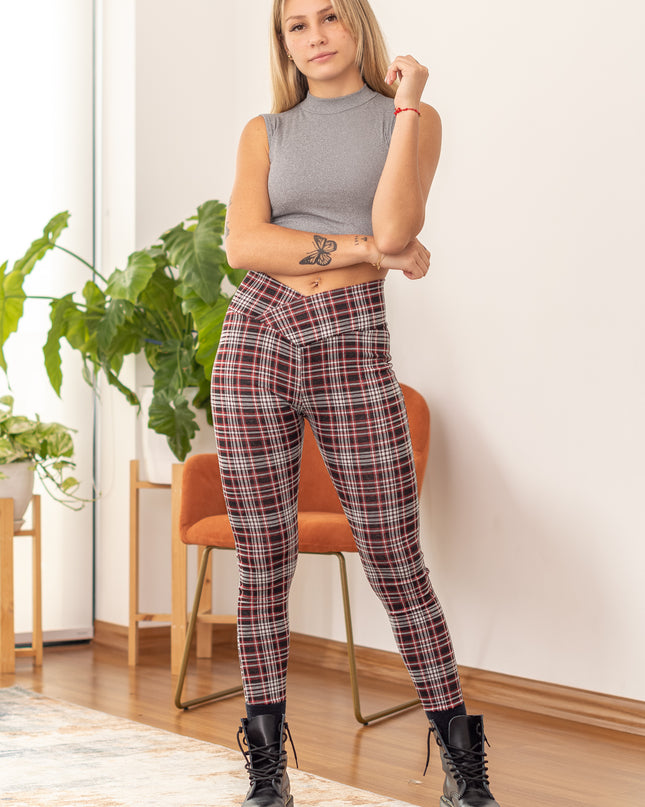 Pantalon Brigithe - Rojo