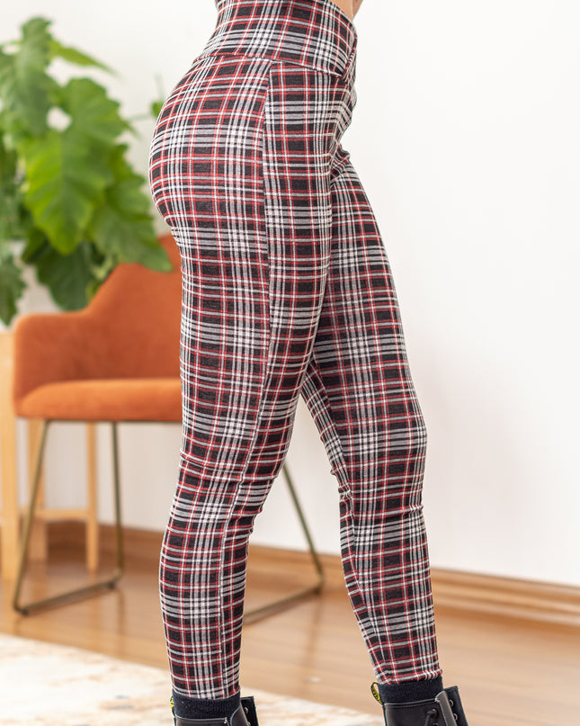 Pantalon Brigithe - Rojo