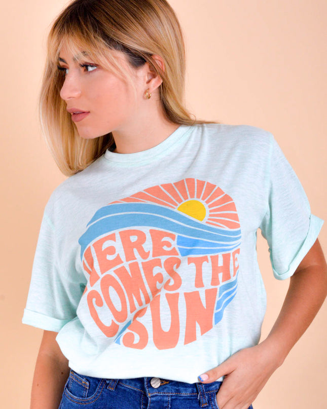 Polo California - Here Comes - Verde Agua