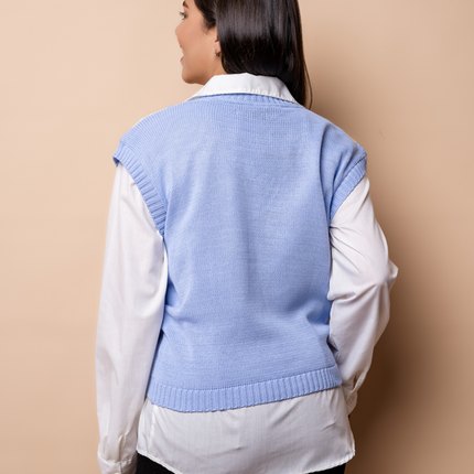 Pullover Stella - Celeste