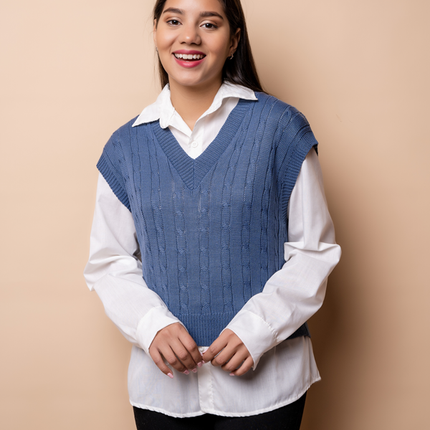 Pullover Darley 2 - Azul Acero