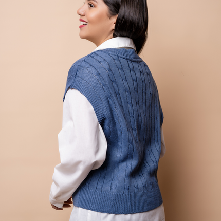 Pullover Darley 2 - Azul Acero