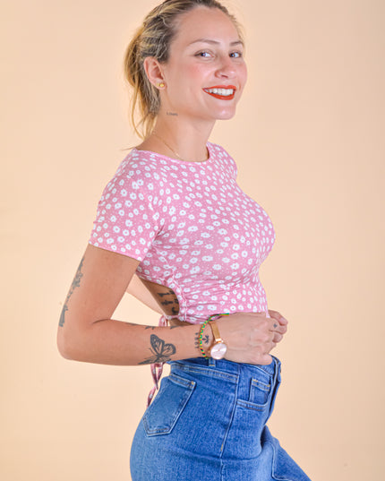 Top Hana - Rosado