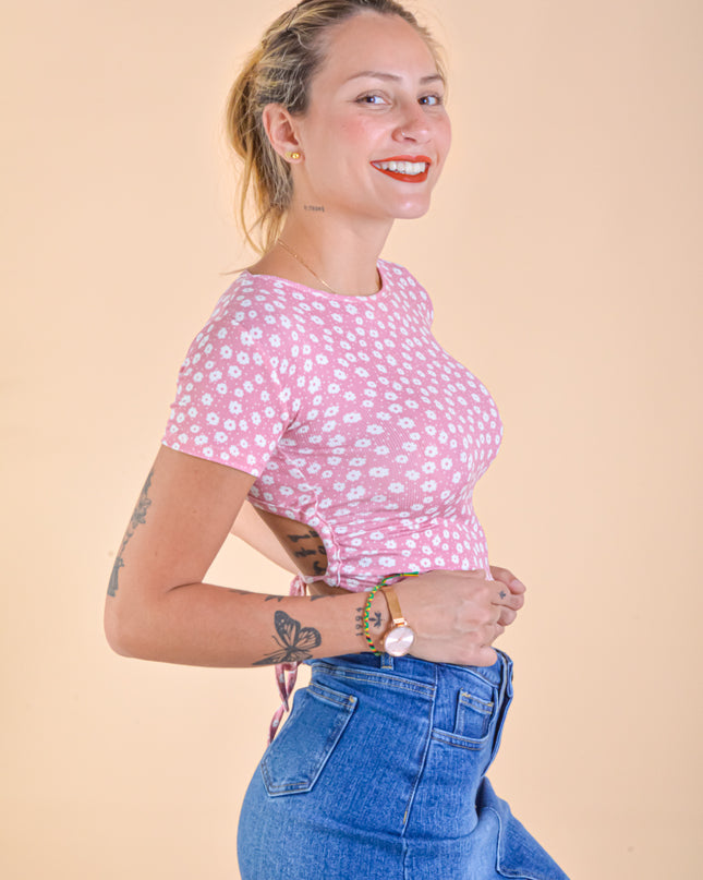 Top Hana - Rosado