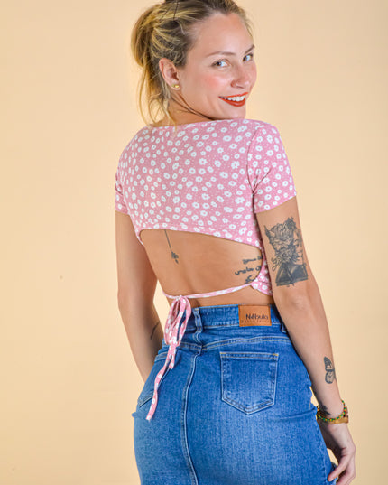 Top Hana - Rosado