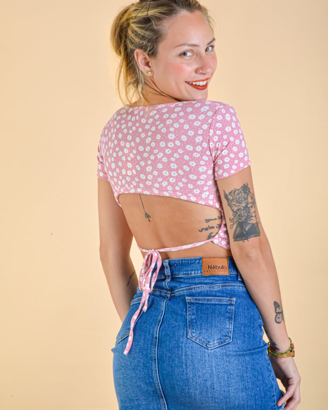 Top Hana - Rosado