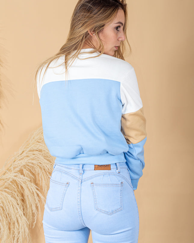 Polera Lizz -  Celeste