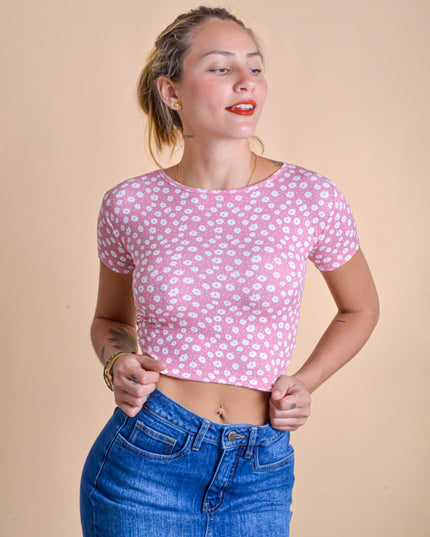 Top Hana - Rosado