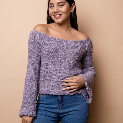 Chompa Miley - Morado