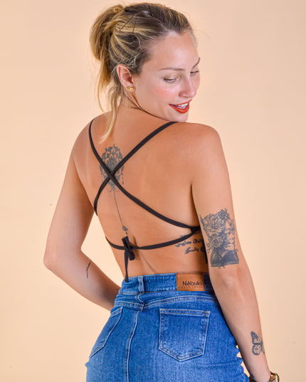 Top Lulu - Negro