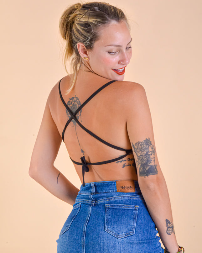 Top Lulu - Negro
