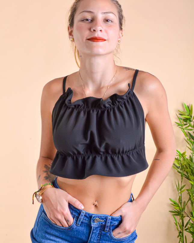 Top Lulu - Negro