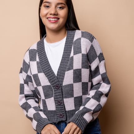 Cardigan Elba - Gris