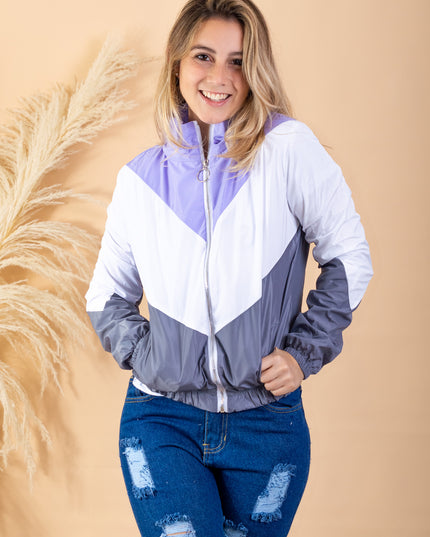 Casaca Tricolor - Lila