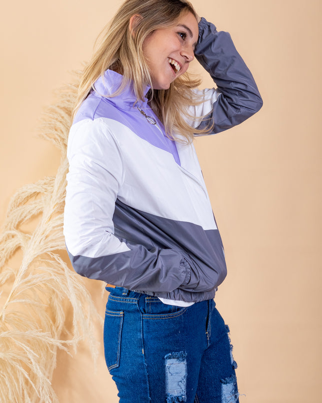 Casaca Tricolor - Lila