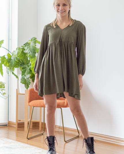 Vestido Dariana - Verde Oscuro