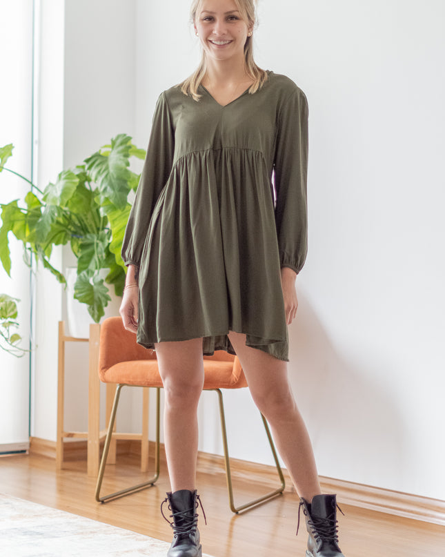 Vestido Dariana - Verde Oscuro