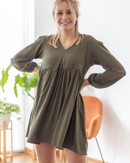 Vestido Dariana - Verde Oscuro
