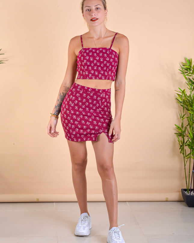 Falda Liz - Fucsia