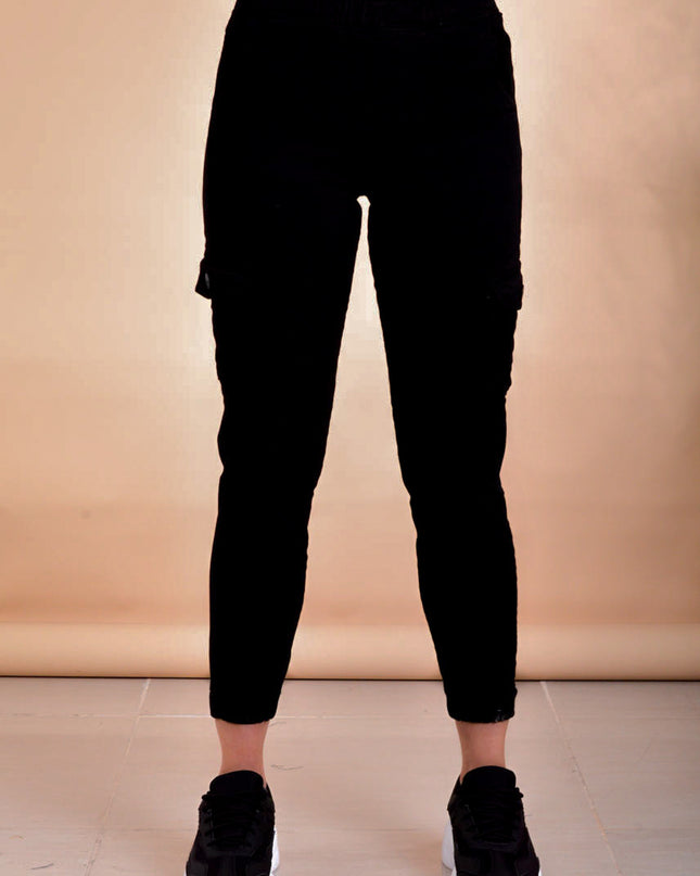 Pantalón Cargo - Negro