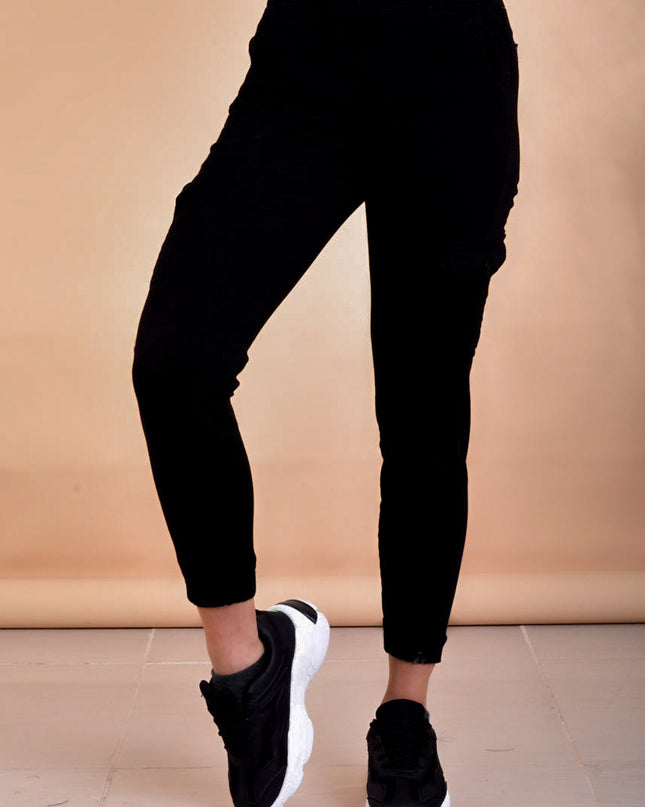 Pantalón Cargo - Negro