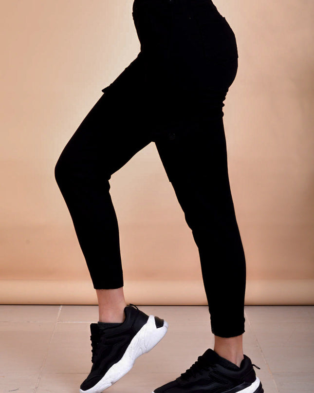 Pantalón Cargo - Negro