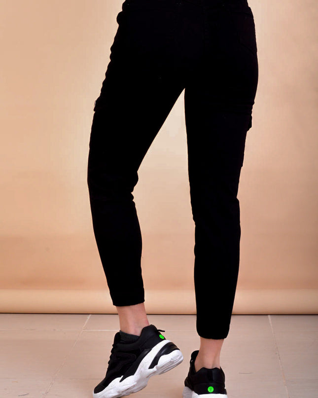 Pantalón Cargo - Negro