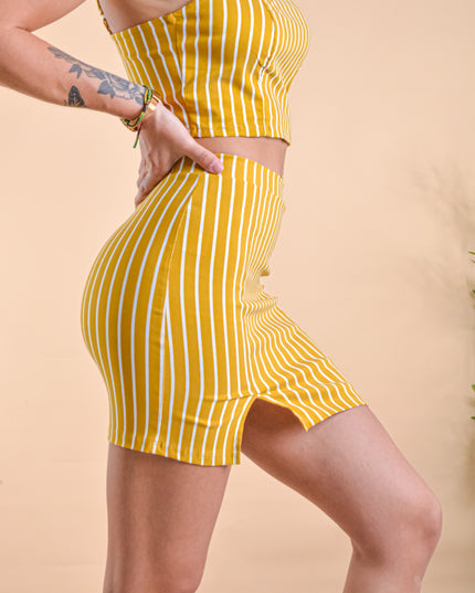 Falda Liz - Amarillo