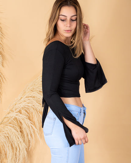 Polo Natasha - Negro