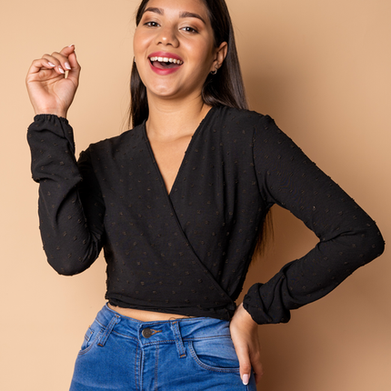 Blusa Dharma - Negro