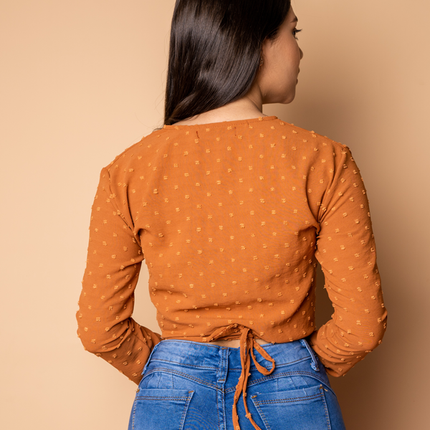Blusa Dharma - Camel
