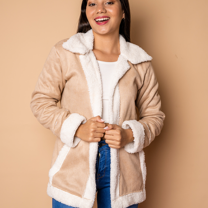 Abrigo Biho - Beige