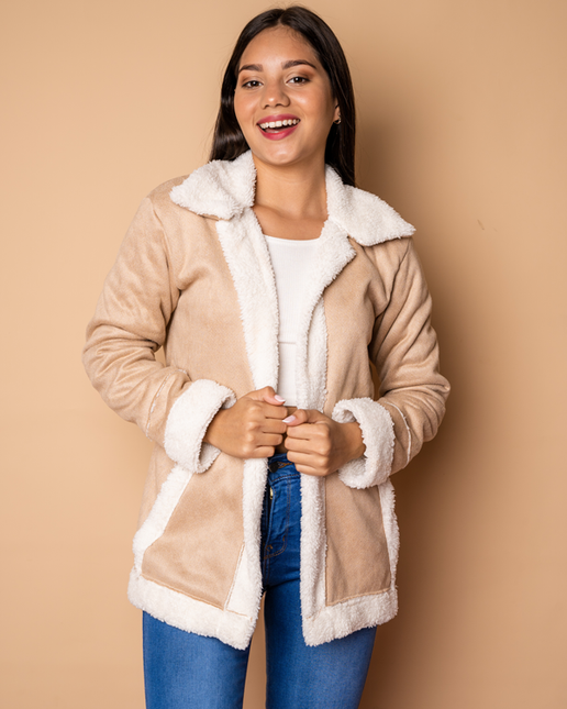 Abrigo Biho - Beige