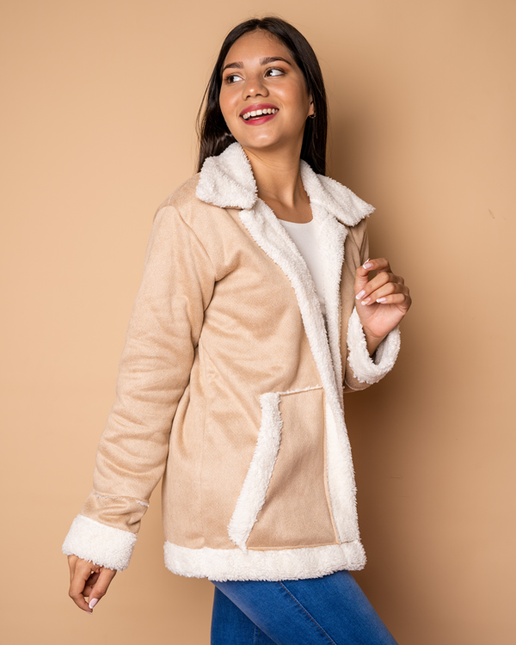 Abrigo Biho - Beige