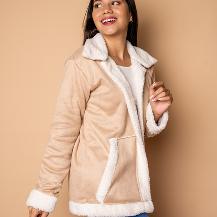 Abrigo Biho - Beige