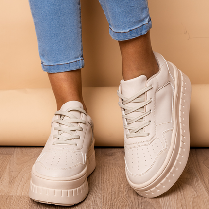 Zapatilla Benetton - Beige