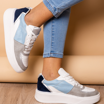 Zapatilla Mar del Plata - Celeste