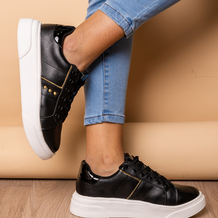 Zapatilla Medellin - Negro Total