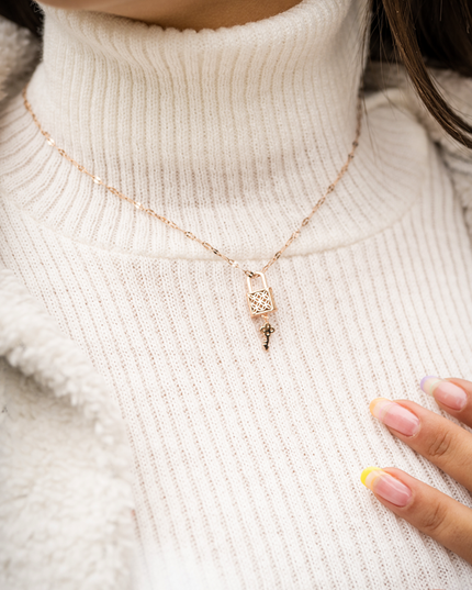 Collar Candado y Llave