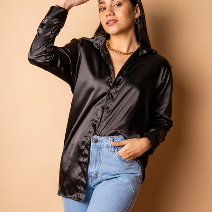 Blusa Liah - Negro