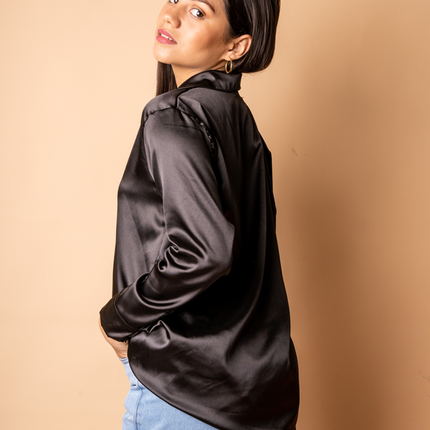 Blusa Liah - Negro