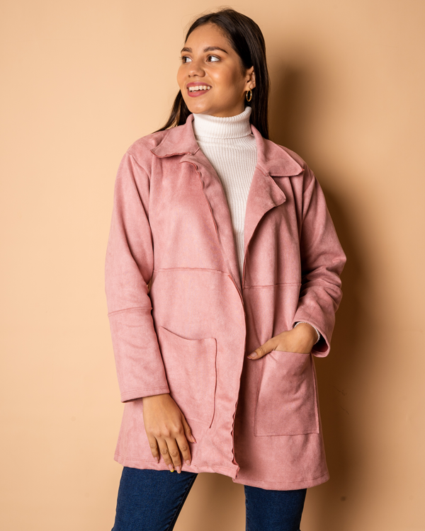Blazer Suedy - Coral