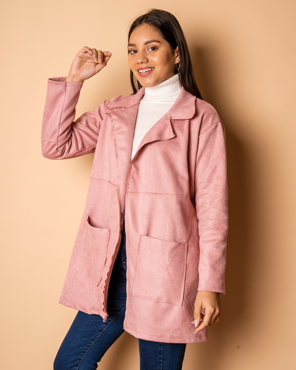 Blazer Suedy - Coral