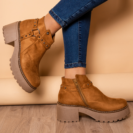 Botas Mujer Odin - Camel