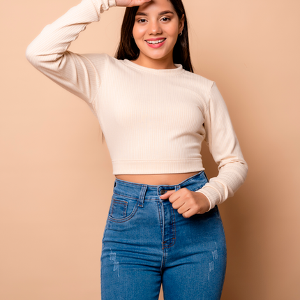 Top Mayi - Beige