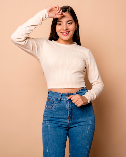 Top Mayi - Beige